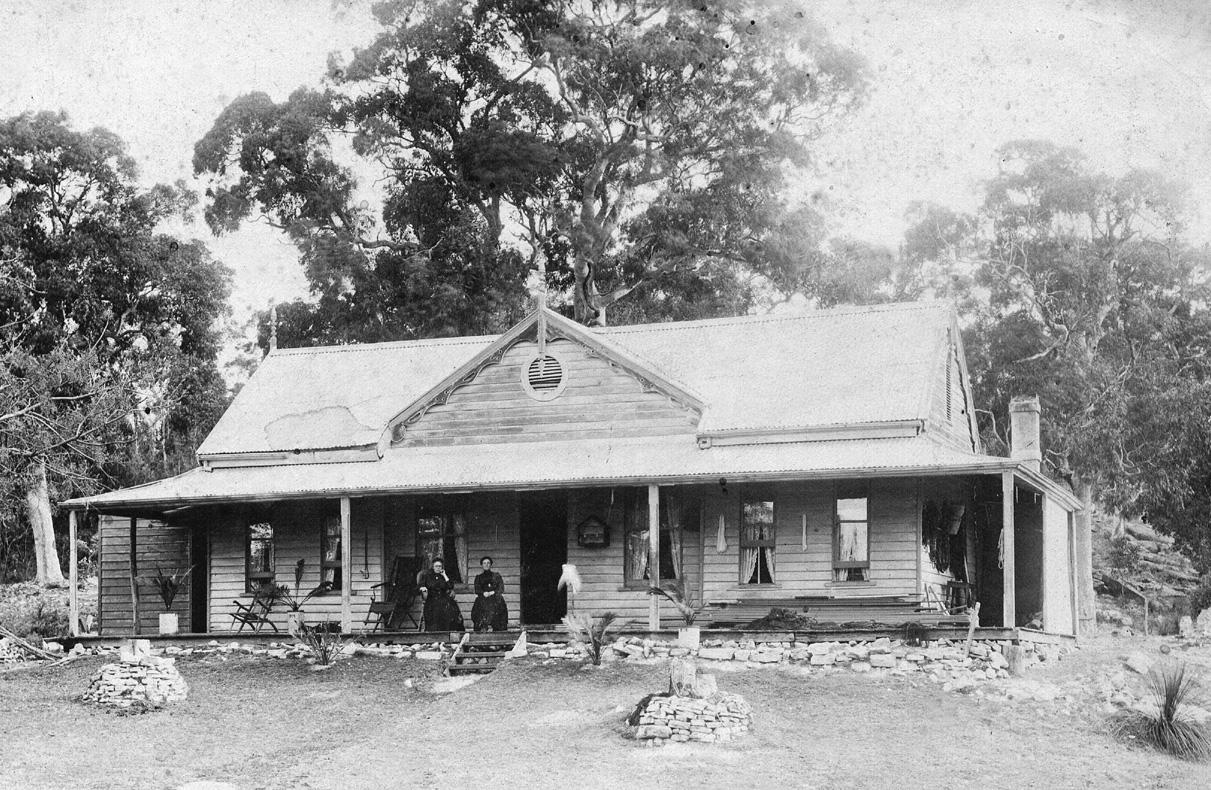 The Geddes House homestead at Glenlee